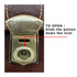 Floto Cenzo Amazing Spider Man Bag Briefcase Messenger Peter Parker Brown 10